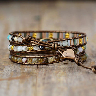 Strengthens Friendship Labradorite Wrap Bracelet-Your Soul Place